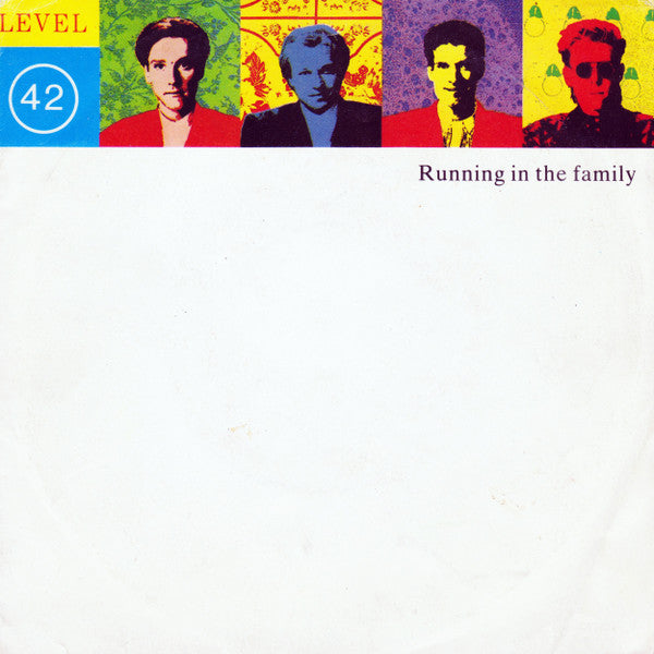 Level 42 - Running In The Family (7", Red)