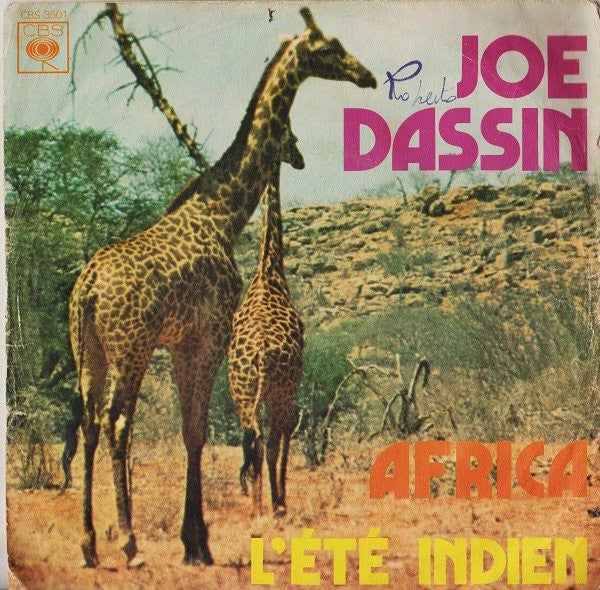 Joe Dassin - Africa (7", Single)