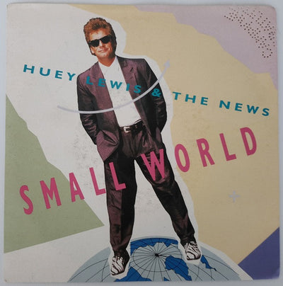 Huey Lewis & The News - Small World (7")