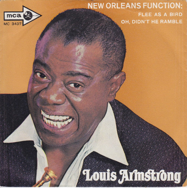 Louis Armstrong - New Orleans Function (7", EP, RE)