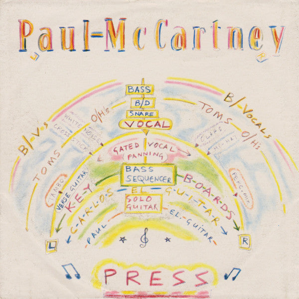 Paul McCartney - Press (7", Single)