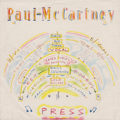 Paul McCartney - Press (7", Single)