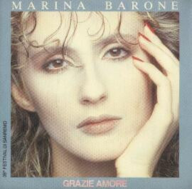 Marina Barone - Grazie Amore (7", Promo)