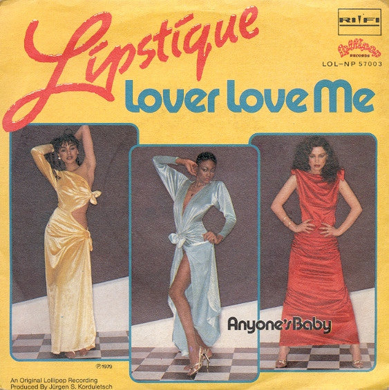 Lipstique - Lover Love Me (7", Single)