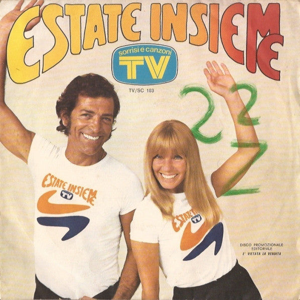 Stelvio Cipriani / Elena Sedlak / Paolo Gozlino - Estate Insieme (7", Pos)