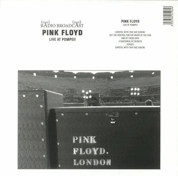 Pink Floyd - Live At Pompeii, Radio Broadcast (2LP, LTD, 180gr)