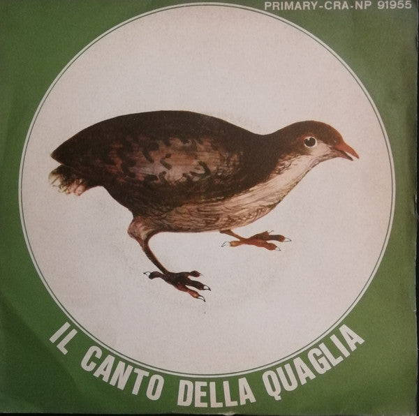 No Artist - Il Canto Della Quaglia (7")