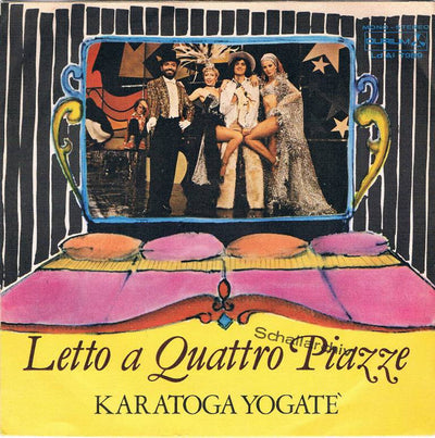 Letto A Quattro Piazze - Karatoga Yogate' / Cose Irreali (7", Single)