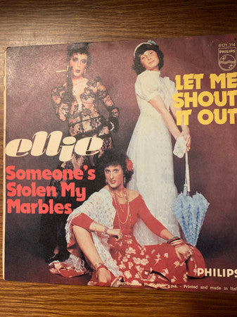 Ellie - Let Me Shout It Out (7")