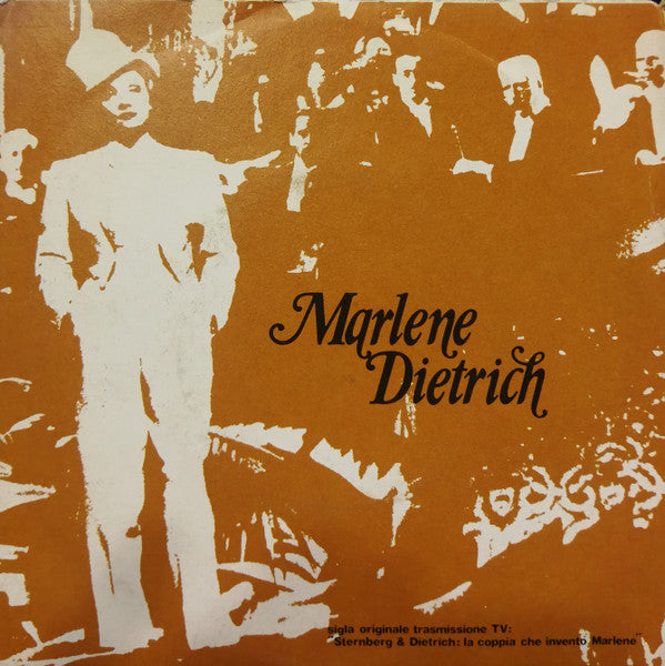 Marlene Dietrich - You Little So And So (7")