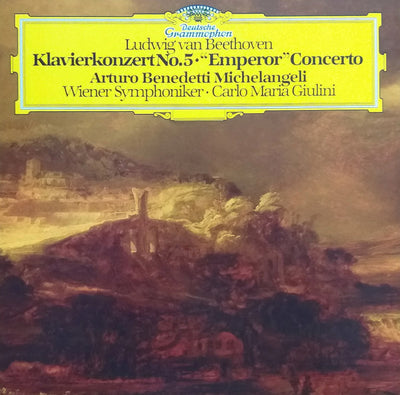 Ludwig Van Beethoven / Arturo Benedetti Michelangeli / Wiener Symphoniker / Carlo Maria Giulini - Klavierkonzert N. 5 Emperor Concerto (180gr)