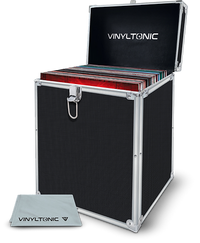 Vinyl Tonic - Custodia per Vinili 12" Con Panno in Microfibra