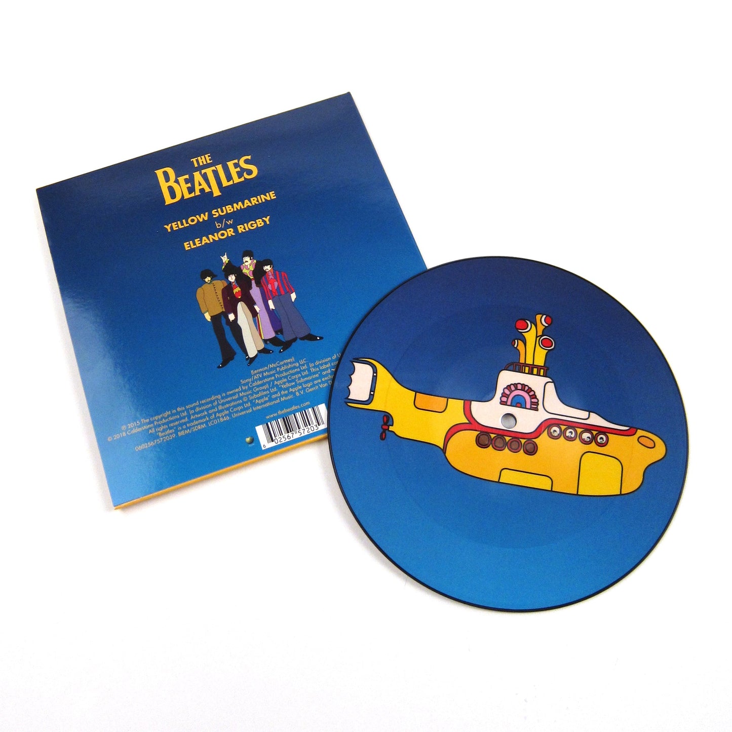 Beatles - Yellow Submarine b/w Eleanor Rigby (Picture, RSD 2018, 7")