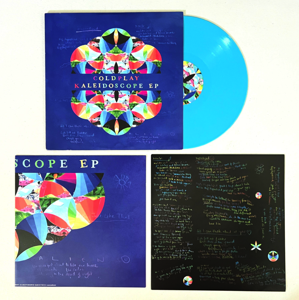 Coldplay - Kaleidoscope (12", EP, LTD, Blue)