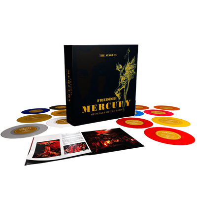 Freddie Mercury - Messenger Of The Gods, The Singles (BOX, 13x7", Coloured)