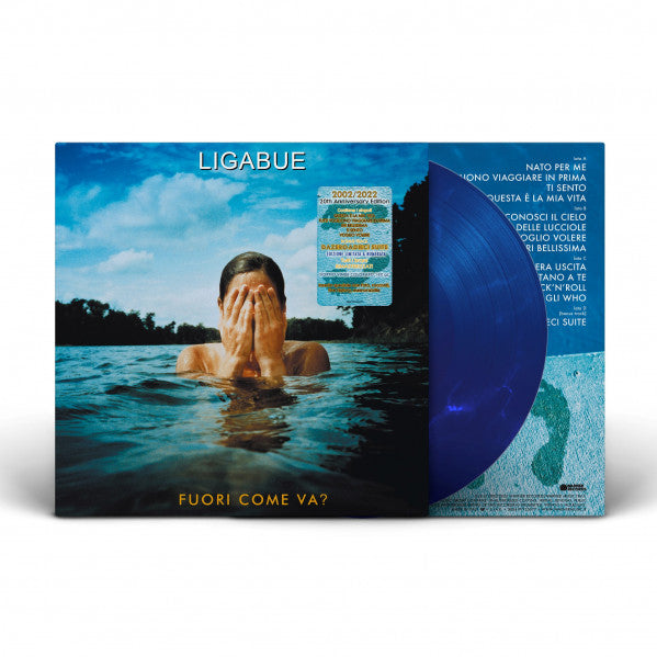 Luciano Ligabue - Fuori Come Va (Marmorizzato Blu Trasparente, Numerato, 180gr)