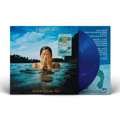 Luciano Ligabue - Fuori Come Va (Marmorizzato Blu Trasparente, Numerato, 180gr)