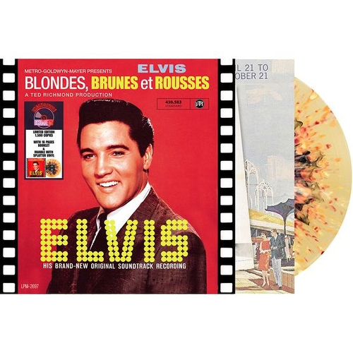 Elvis Presley - Blondes, Brunes & Rousses (RSD 2022, Marbled Splatter, LTD, 180gr)