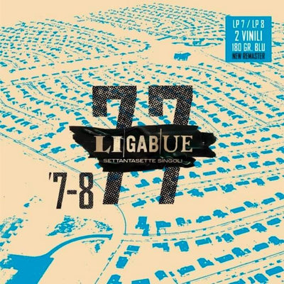 Luciano Ligabue - 77 Singoli LP 7 LP 8 (LTD, Blu, 180gr)