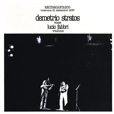 Stratos Demetrio - Recitarcantando: Live.. (Giallo, RSD 2021, 180gr)
