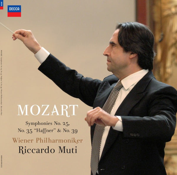 Mozart/Riccardo Muti/Wiener Philharmoniker - Symphonies Nr. 25, 32 & 39 (180gr)