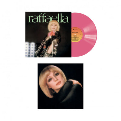 Raffaella Carrà - Raffaella Sfondo Copertina Nera (Rosa Trasparente, 180gr)