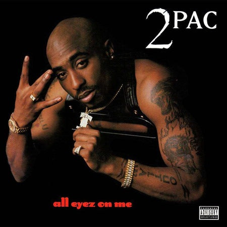2 Pac - All Eyez On Me (4LP, 2017, 180gr)