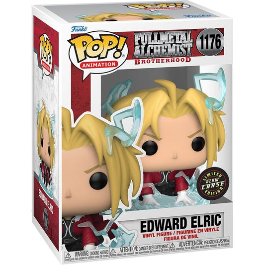 Fullmetal Alchemist: - Funko Pop! Animation - Edward Elric (Vinyl Figure 1176) (Glow Chase Limited Edition)