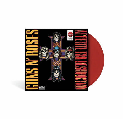 Guns N' Roses - Appetite For Destruction (LTD, Red Transparent, 180gr)