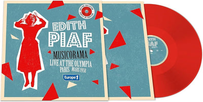 Édith Piaf - Musicorama, Live At The Olympia Paris Mars 1958, Europe 1 (Red, 180gr)