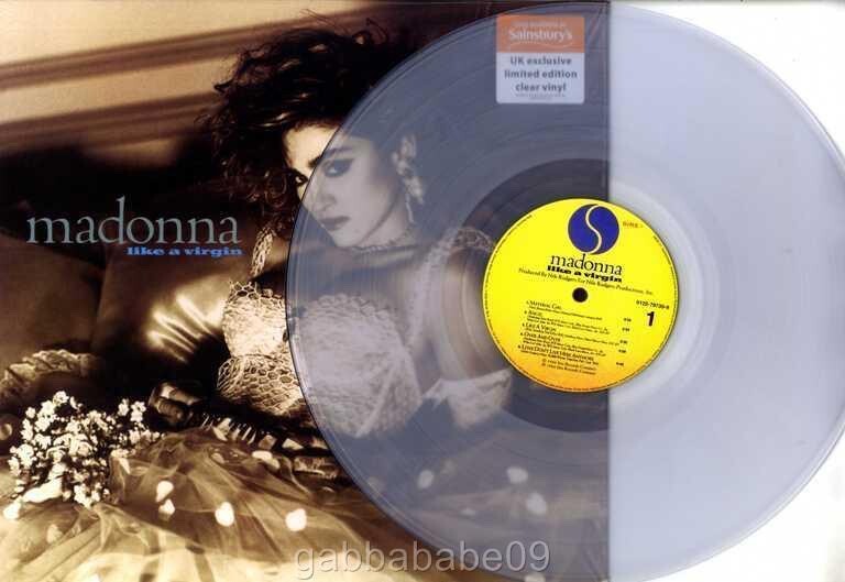 Madonna - Like A Virgin (Clear, LTD, 2017, 180gr)