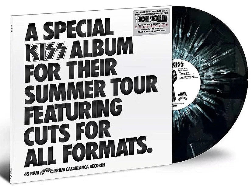 Kiss - A Special Kiss Tour Album (12", RSD 2026, Black White Splatter)