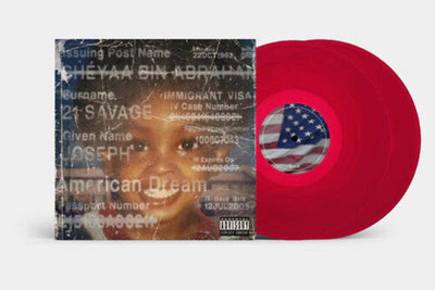 21 Savage - American Dream (Traslucent Red, LTD, 2LP, 180gr)