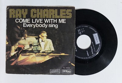 Ray Charles - Come Live With Me (7")