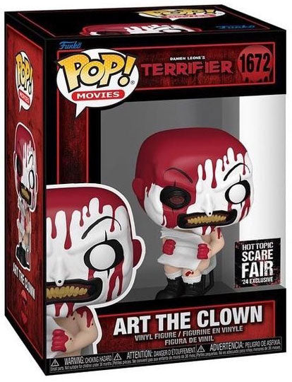 Terrifier: Funko Pop! Movies - Art The Clown With Newspaper (Vinyl Figure 1672)