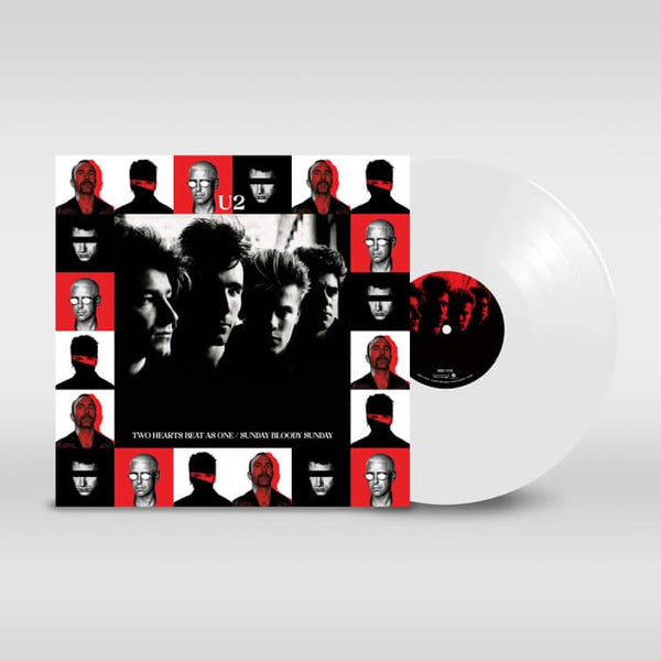 U2 - Two Hearts Beat As One / Sunday Bloody Sunday (RSD 2023, LTD, White, 12")