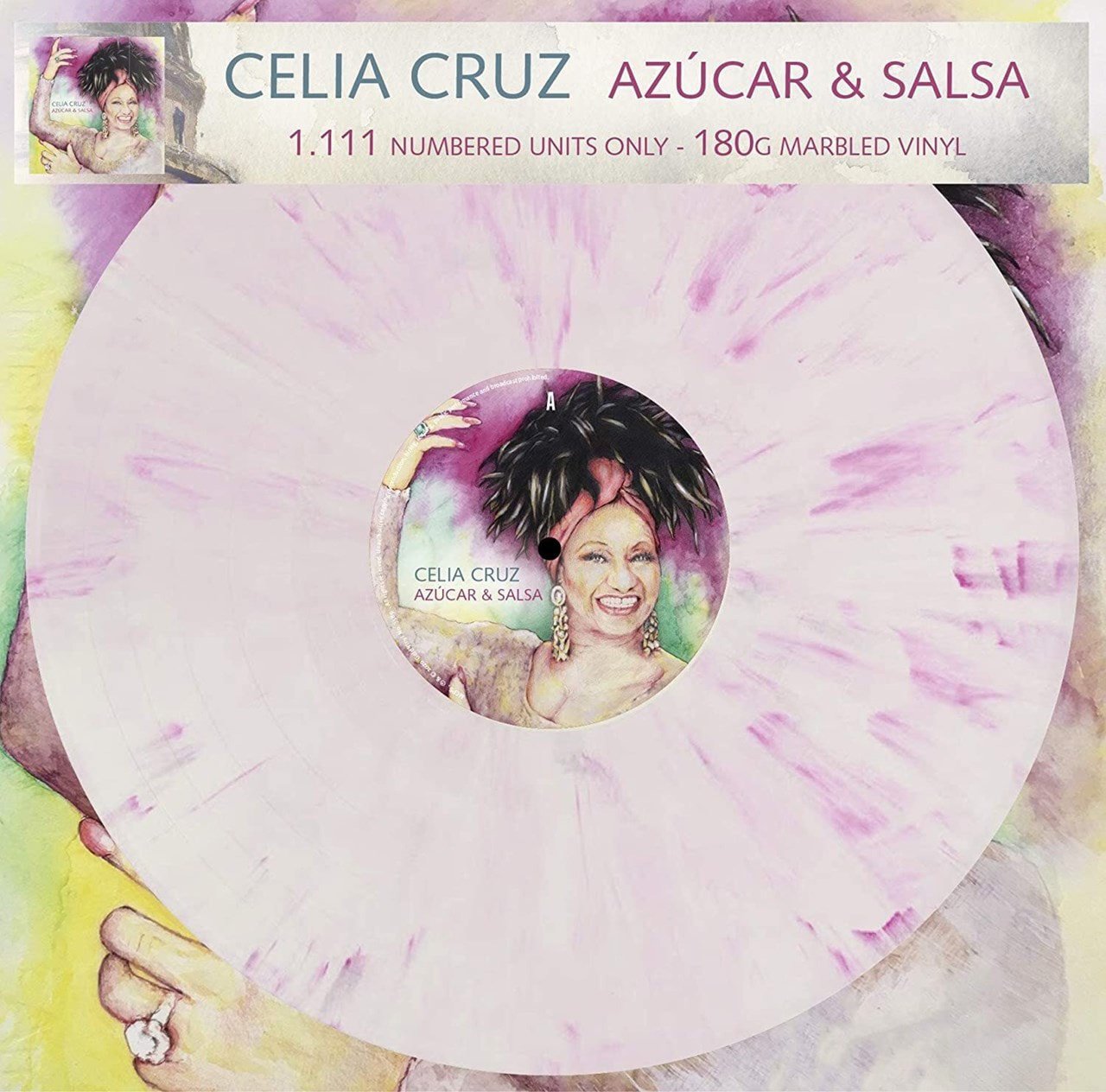 Cruz Celia - Azucar & Salsa (Numbered, Marbled Pink, LTD, 180gr)
