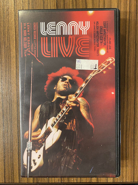 Lenny Kravitz - Lenny Live (VHS, Album, PAL)
