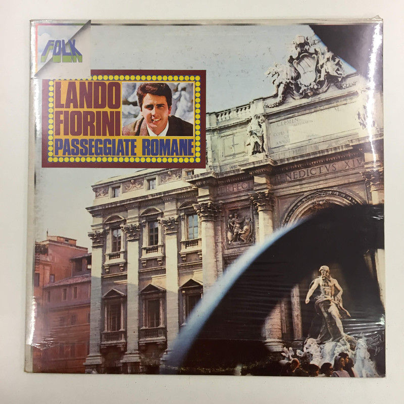 Lando Fiorini - Passeggiate Romane (LP, Comp)