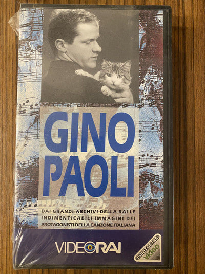 Gino Paoli - Gino Paoli (VHS, PAL)
