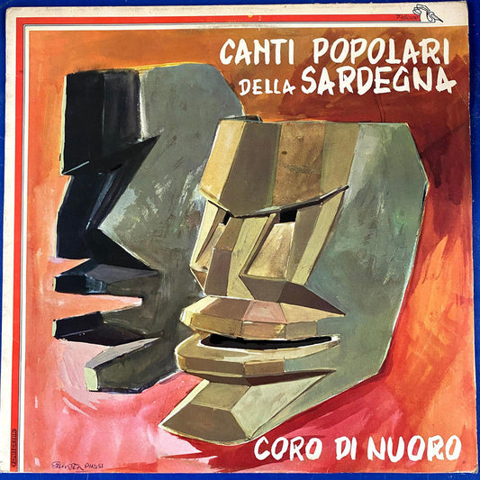 Coro Di Nuoro - Canti Popolari Della Sardegna (LP, Album)