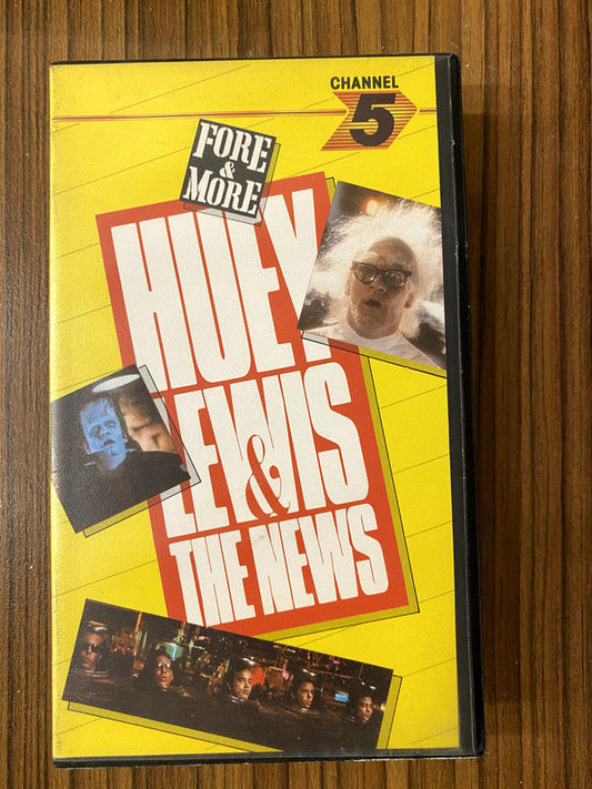 Huey Lewis & The News - Fore & More (VHS, Comp, PAL)