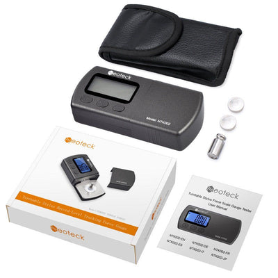 Neoteck Digital Turntable Stylus Force Scale Gauge - Black