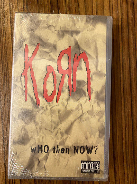 Korn - Who Then Now? (VHS, PAL)