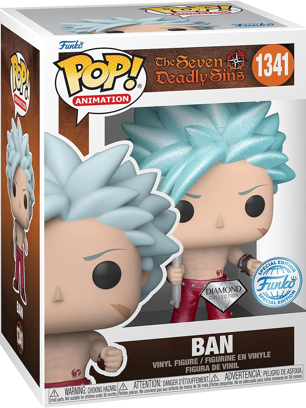 Seven Deadly Sins: Funko Pop! - Ban (Diamond Collection) (Vinyl Figure 1341)