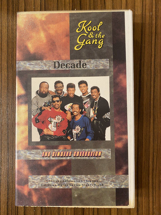 Kool & The Gang - Decade - The Singles Collection (VHS, Comp)