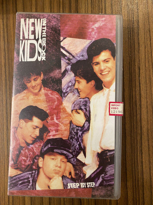 New Kids On The Block - Step By Step (VHS, PAL)