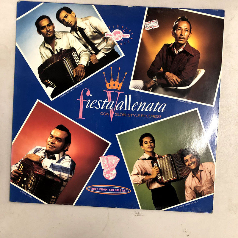 Various - Fiesta Vallenata Con Globestyle Records! (LP)