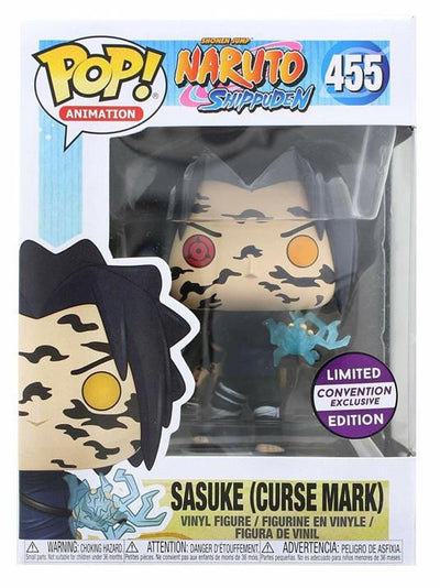 Naruto Shippuden: Funko Pop! - Sasuke (Curse Mark) (Ltd) (Vinyl Figure 455)