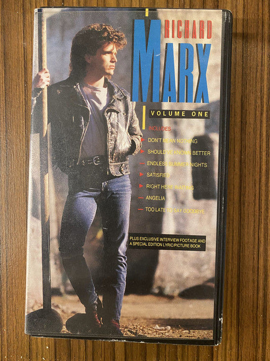 Richard Marx - Volume One (VHS, NTSC)